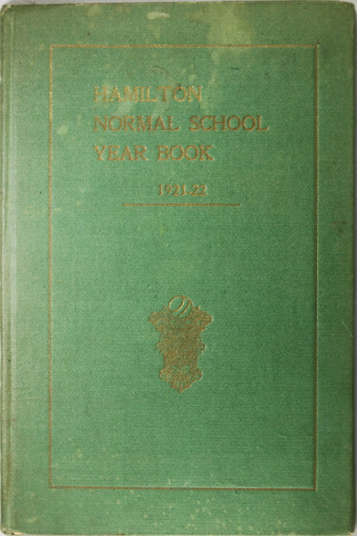 Hamilton (Ontario) Normal School Year Book 1921-22