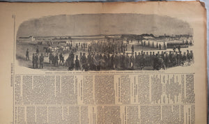 Harper’s Weekly June 8, 1861 – beginning of Civil War + Homer print