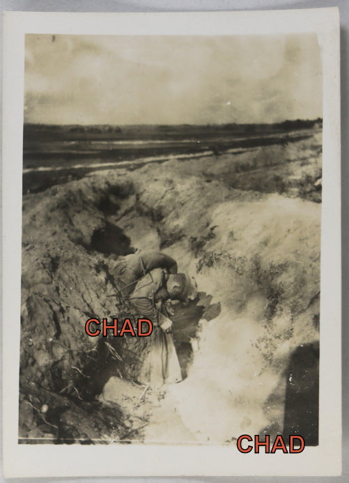 WW1 photo dead soldier Petrilow Poland