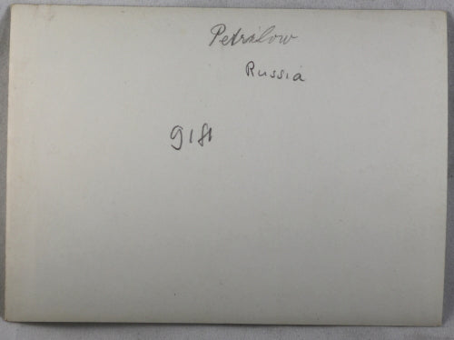 WW1 photo dead soldier Petrilow Poland