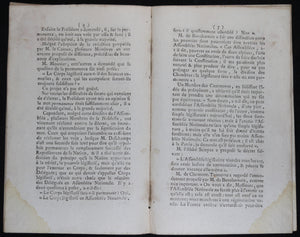 Journal ‘Versailles et Paris‘ No. XL 10 septembre 1789