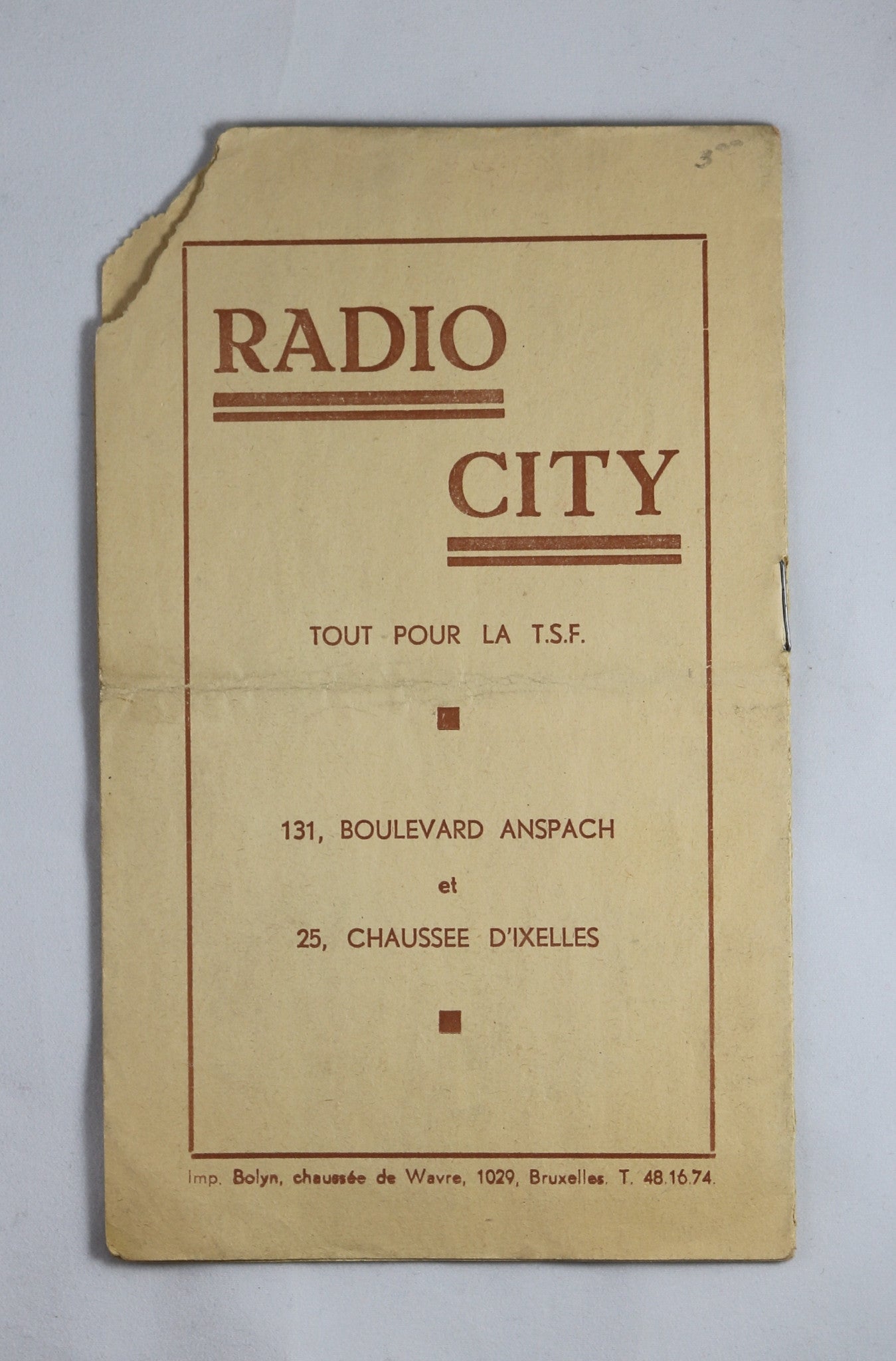 L'Alhambra à Bruxelles, programme 'La Grande Revue de Noel Barcy et Paul Van Stalle'