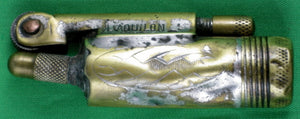 L'Aquilon Paris vintage cigarette lighter / Briquet à essence L'Aquilon Paris