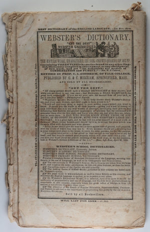 Leavitt's Old Farmer's Almanack - 1854 (USA) (California Map)
