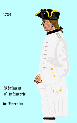 1753 Régiment de Lorraine à Douay – décompte de subsistance