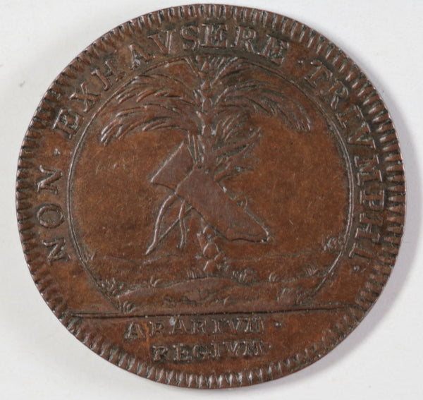 Lot de 3 jetons, Louis XIV et Louis XV Lot de 3 jetons, Louis XIV et Louis XV
