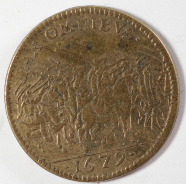 Lot de 3 jetons, Louis XIV et Louis XV