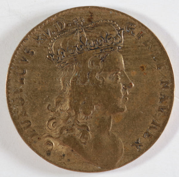Lot de 3 jetons, Louis XIV et Louis XV Lot de 3 jetons, Louis XIV et Louis XV