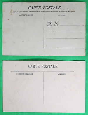 Lot de deux (2) cartes postales pionniers de l’aviation Française