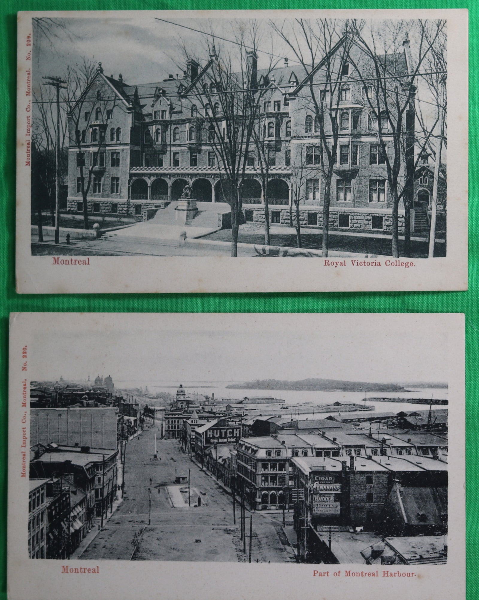 Lot of 11 vintage Montreal P.Q. postcards #3