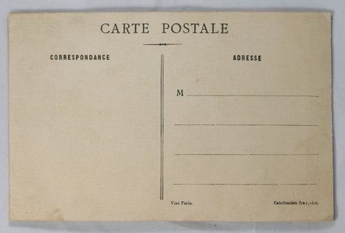 Lot of 2 silk-embroidered postcards WW1 ‘To my dear Mother’ + Valentine