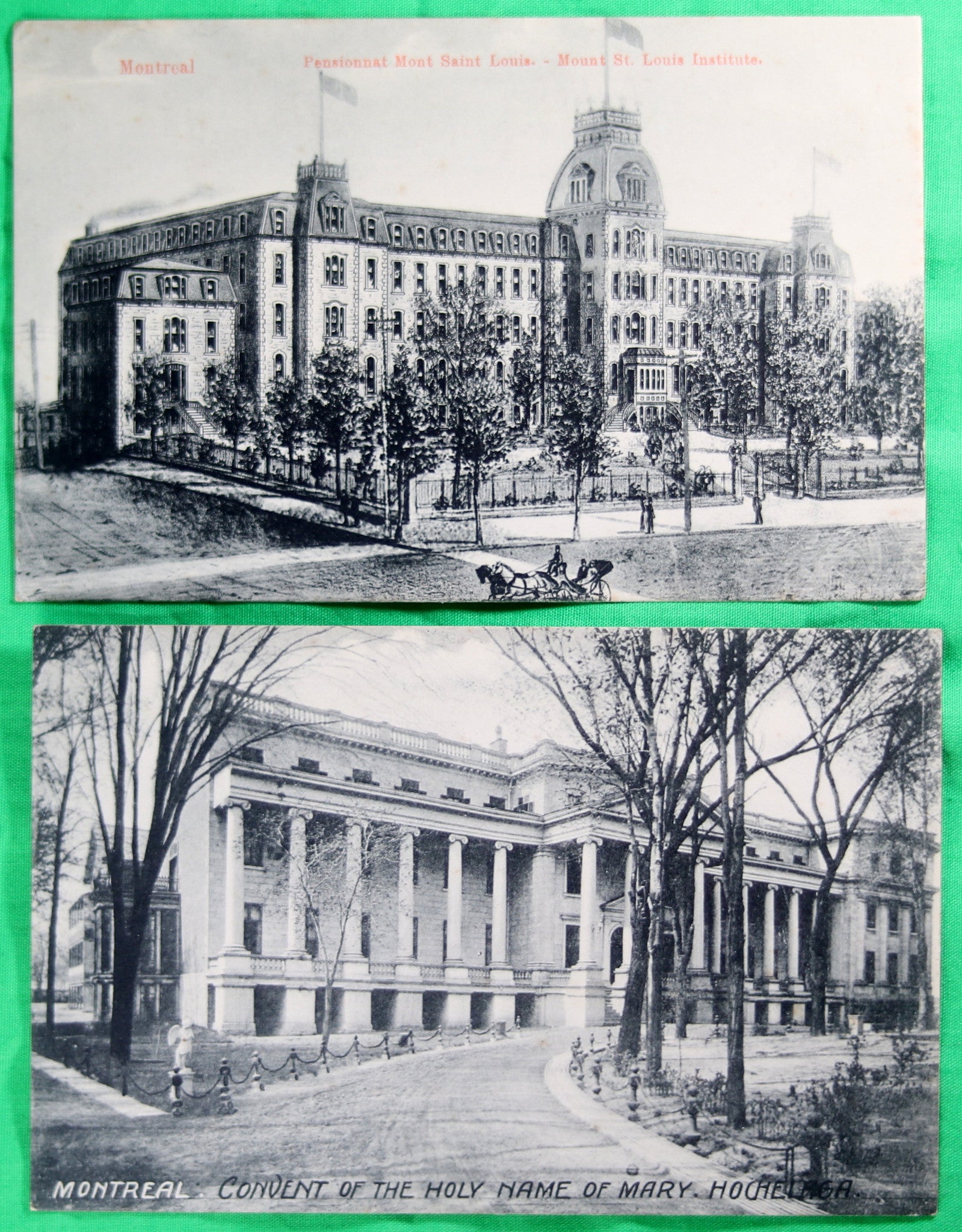 Lot of 6 vintage Montreal PQ postcards #2B