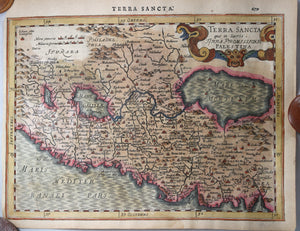 Map of the Holy Land by Mercator/Hondius @1632