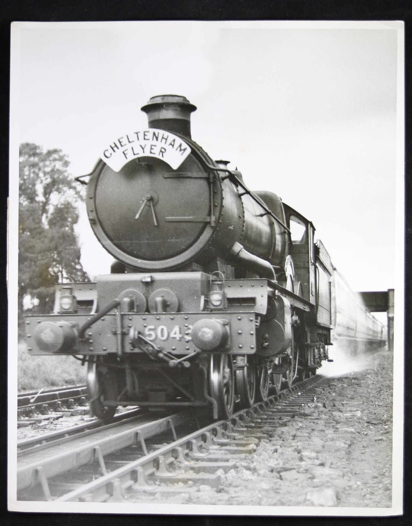 May 22 1936 press photo Cheltenham Flyer GWR (UK)