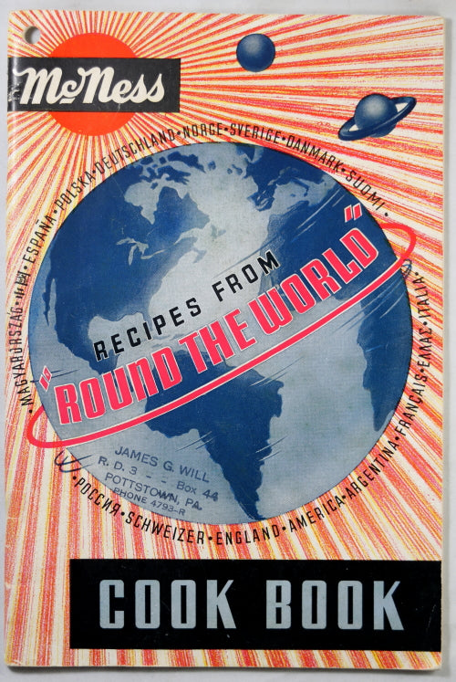 McNess Recipes from Around the World Cook Book 1920s McNess Recipes from Around the World Cook Book 1920s