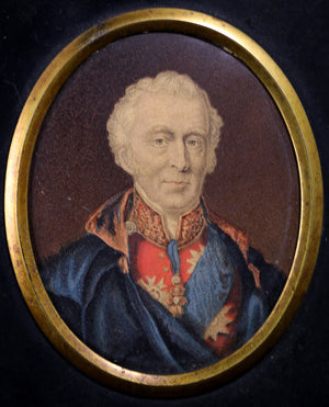 Miniature print of Duke of Wellington (1852)