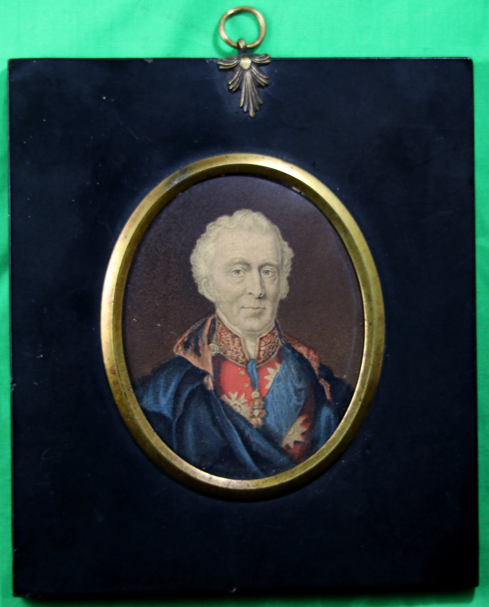 Miniature print of Duke of Wellington (1852)