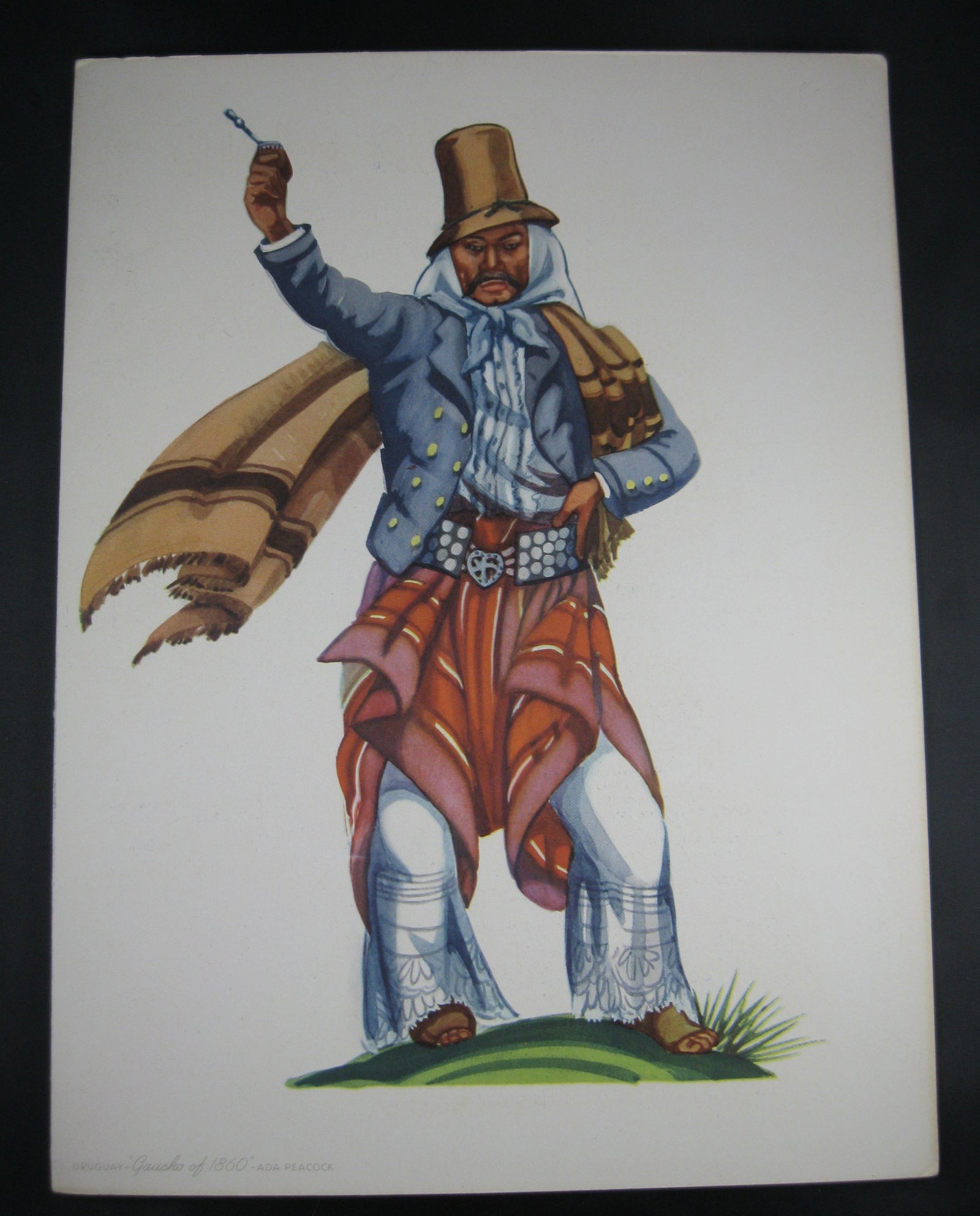 Moore McCormack Cruise Ship Menu 1955 (Brazil)