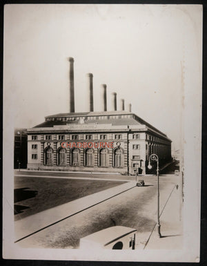 NYC photo Interborough Rapid Transit Company Powerhouse c. 1920s