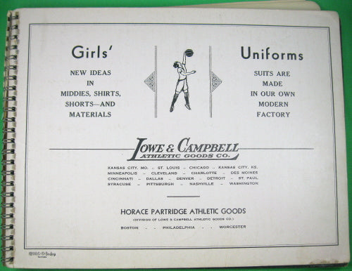 Official Basketball Score Book - Used in NY 1940-42 Official Basketball Score Book - Used in NY 1940-42