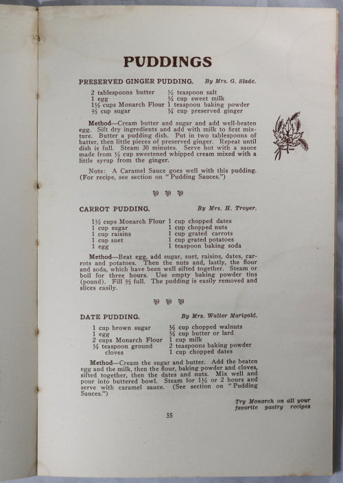 ‘Old Homestead Recipe’ booklet by Maple Leaf Mills (Canada) @1920