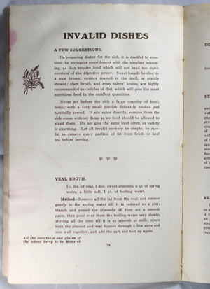 ‘Old Homestead Recipe’ booklet by Maple Leaf Mills (Canada) @1920
