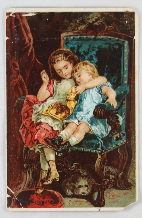 'Our own Canadian Family' Laundry Soap - Advertising trade Card (early 1900's)
