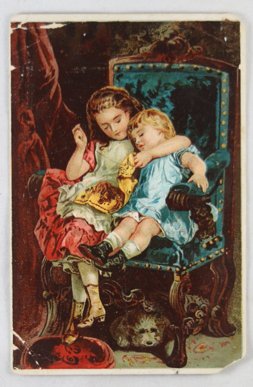 'Our own Canadian Family' Laundry Soap - Advertising trade Card (early 1900's) 'Our own Canadian Family' Laundry Soap - Advertising trade Card (early 1900's)