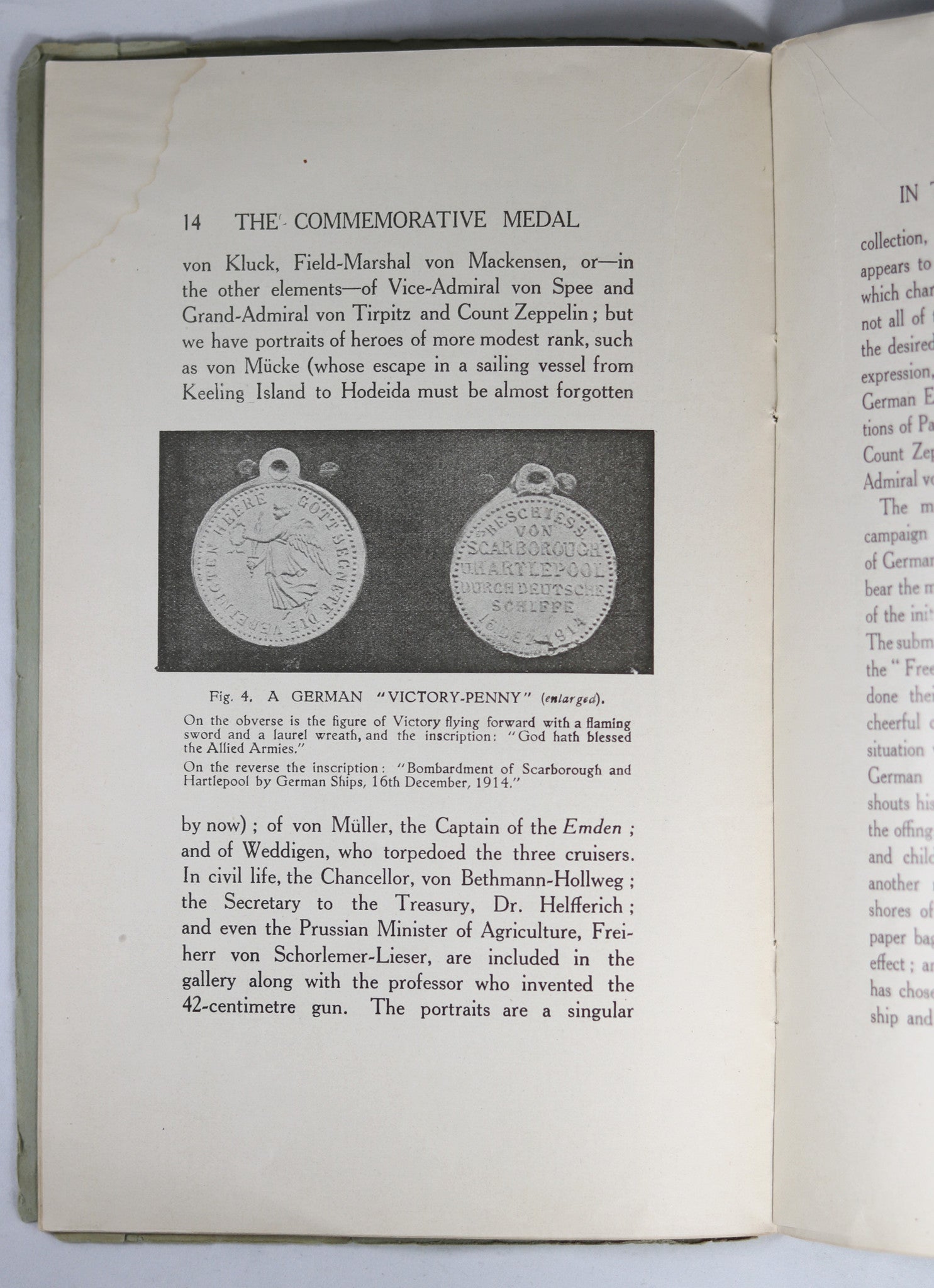 Pamphlet ‘Commemorative Medal in Service of Germany’ by Hill 1917 Pamphlet ‘Commemorative Medal in Service of Germany’ by Hill 1917