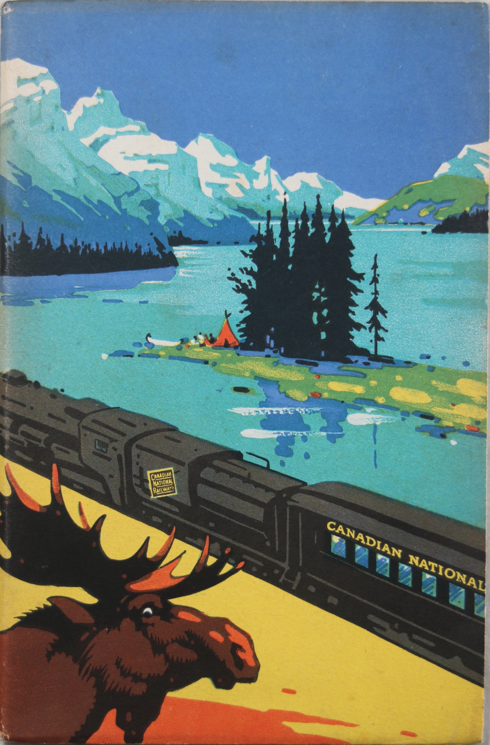 Pamphlet croisières de France au Canada et États-Unis (CNR) c.1930