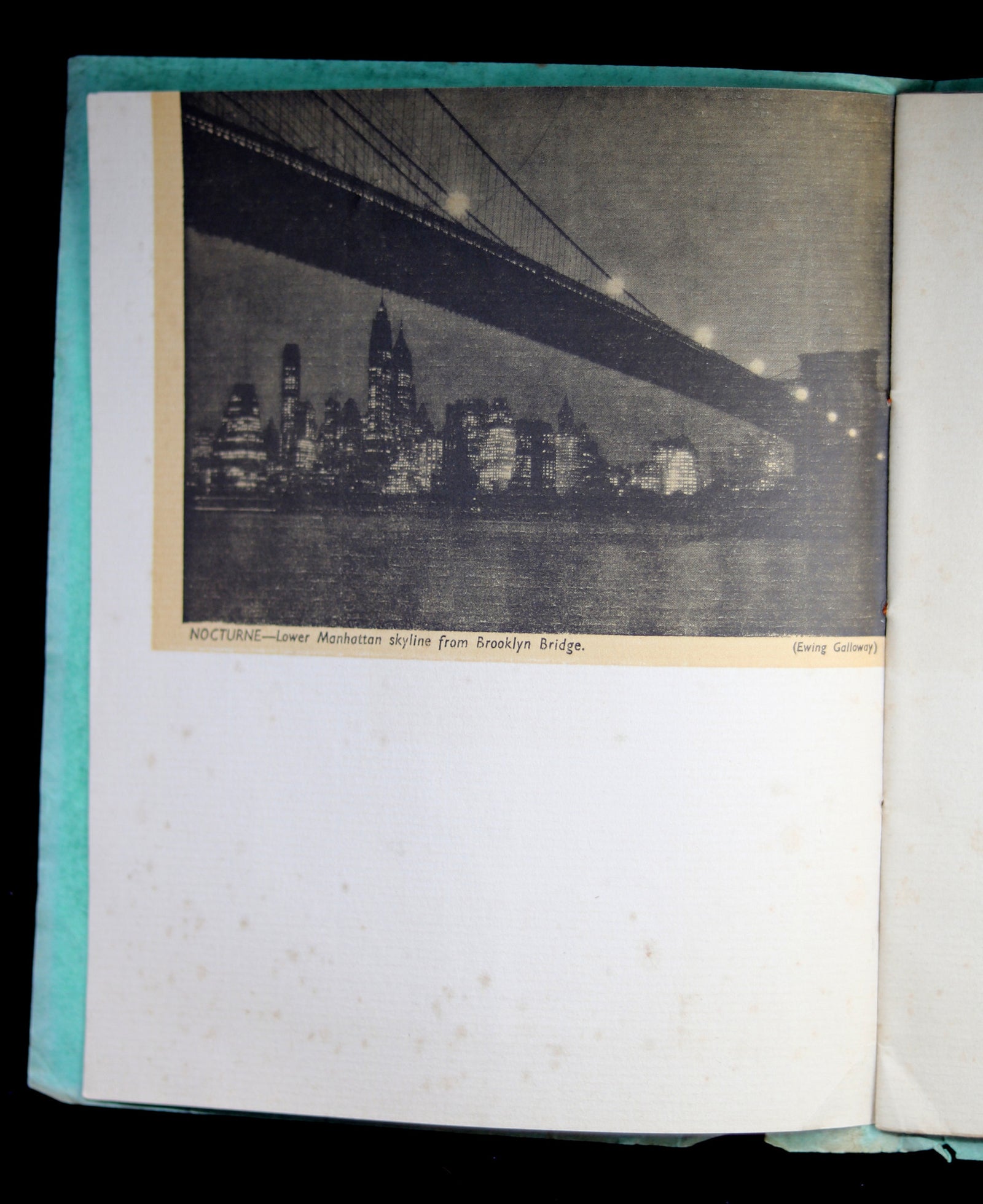 Pamphlet from Cunard Lines ‘Romance of the New World’ @1930