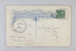 Patriotic postcard S.S. Modjeska (Canada) 1906