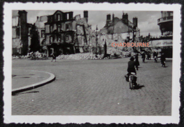 Photo Guerre 39-45 France Place du Martroi Orléans Photo Guerre 39-45 France Place du Martroi Orléans