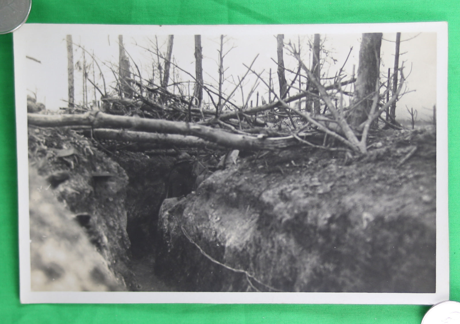 Photo Guerre 14-18 boyau Mont Ham