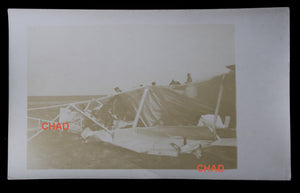 Photo Guerre 14-18 accident mortel avion Voisin escadrille VB-102 1915