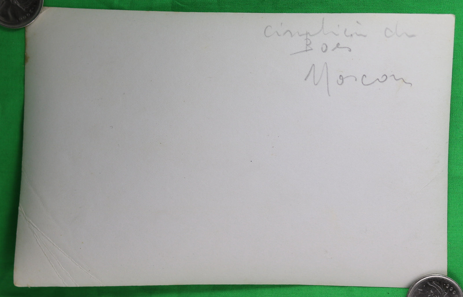 Photo Guerre 14-18 positions Bois de Moscou