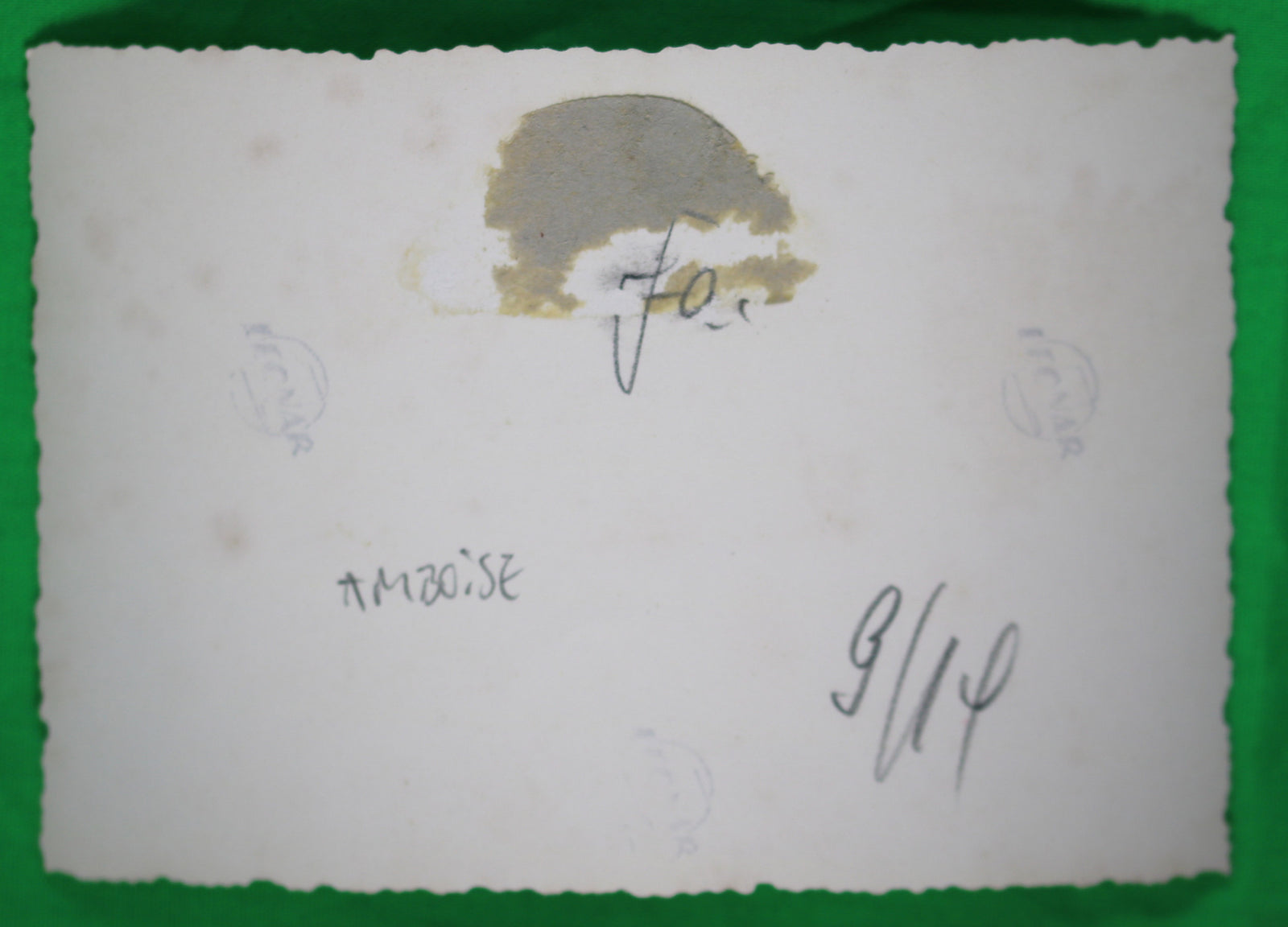 Photo Guerre 39-45 Tombes soldats francais morts dans la  Loire @1940