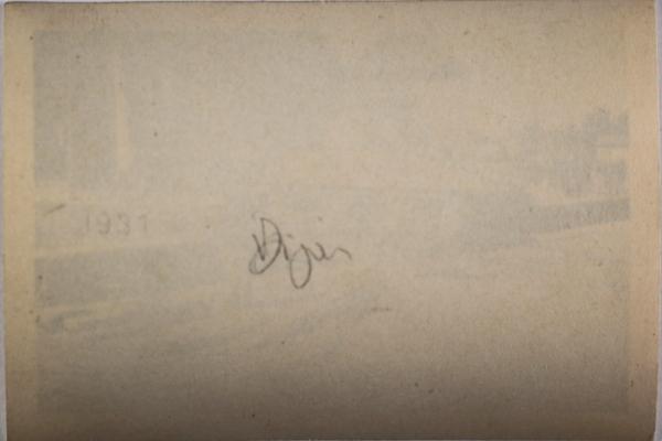 Photo Guerre 39-45 char Américain traverse pont Dijon (1944)