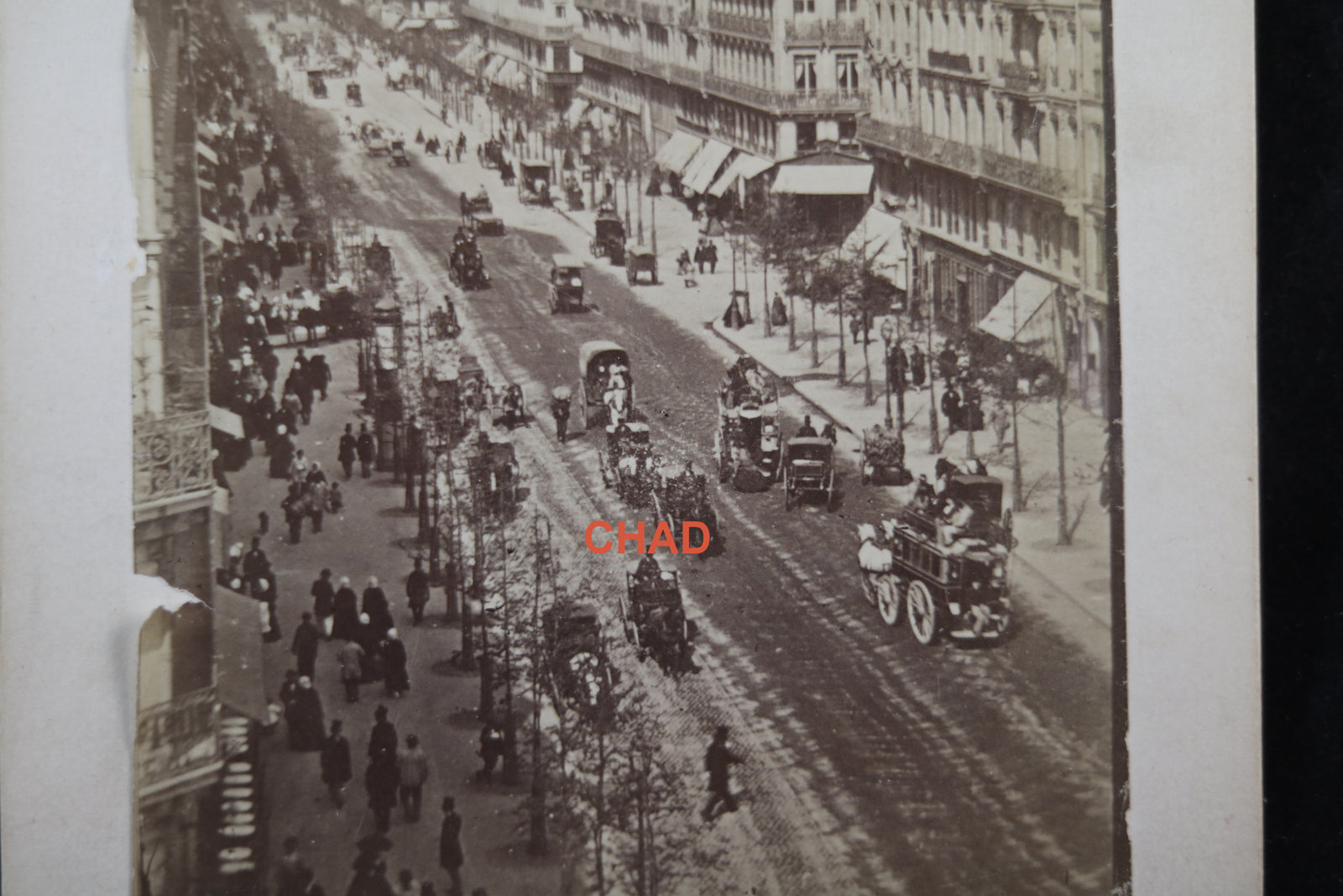 Photo fin 19e Boulevard Sebastopol (Paris)