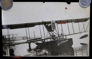 Photo hydravion FBA ‘La Miquette’, traverse de la Manche 1918