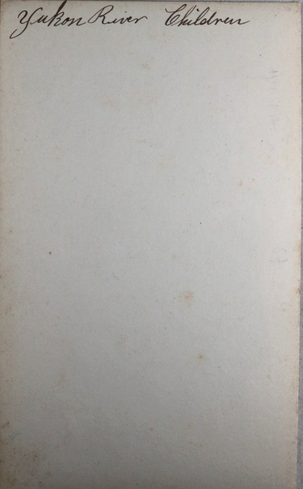 Photo of two Arctic Inuit girls in winter, Alaska c. 1910s