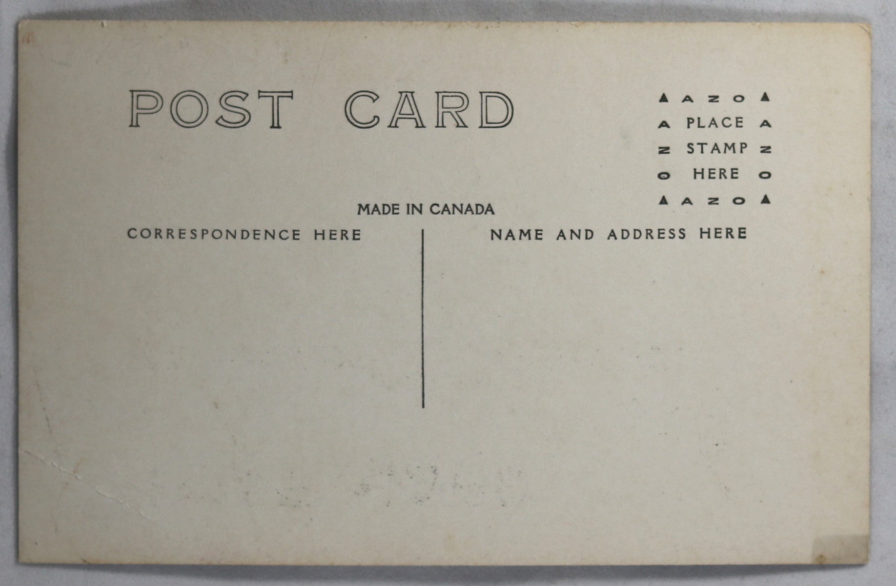 1911 Canada photo postcard blacksmith shop Timmins/Porcupine Ont. mine