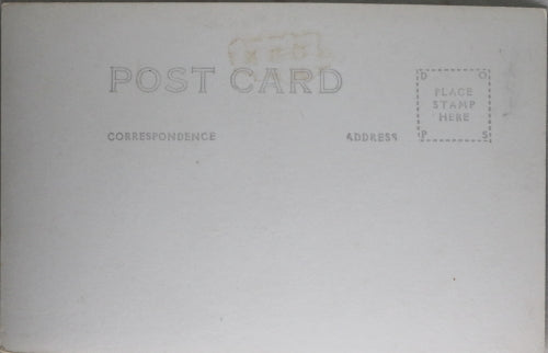 Photo postcard aerial view Hollywood CA c. 1930s by Robert Spence