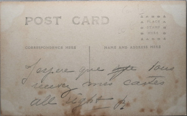 Photo postcard of Copper Cliff Ontario (Canada) c. 1910