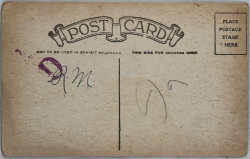 Photo postcard of French Boxer Georges Charpentier (1920s)