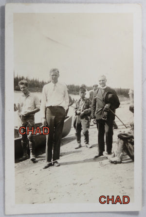  Photo postcard of aviator Charles Lindbergh and Blackburn