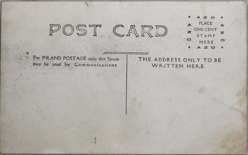 Photo postcard of horse drawn delivery wagon Graham & Co. c. 1908