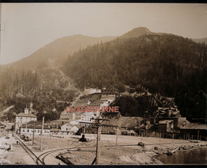 Photo of Britannia copper mine, British Columbia (Canada) c. 1925