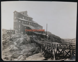 Photo of Mond Nickel Mine flotation plant, Coniston Ontario c. 1920s