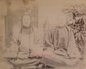 Photos American missionary Dr. T.W. Ayers, Chinese people early 1900s